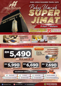 Pakej Umrah Super Jimat